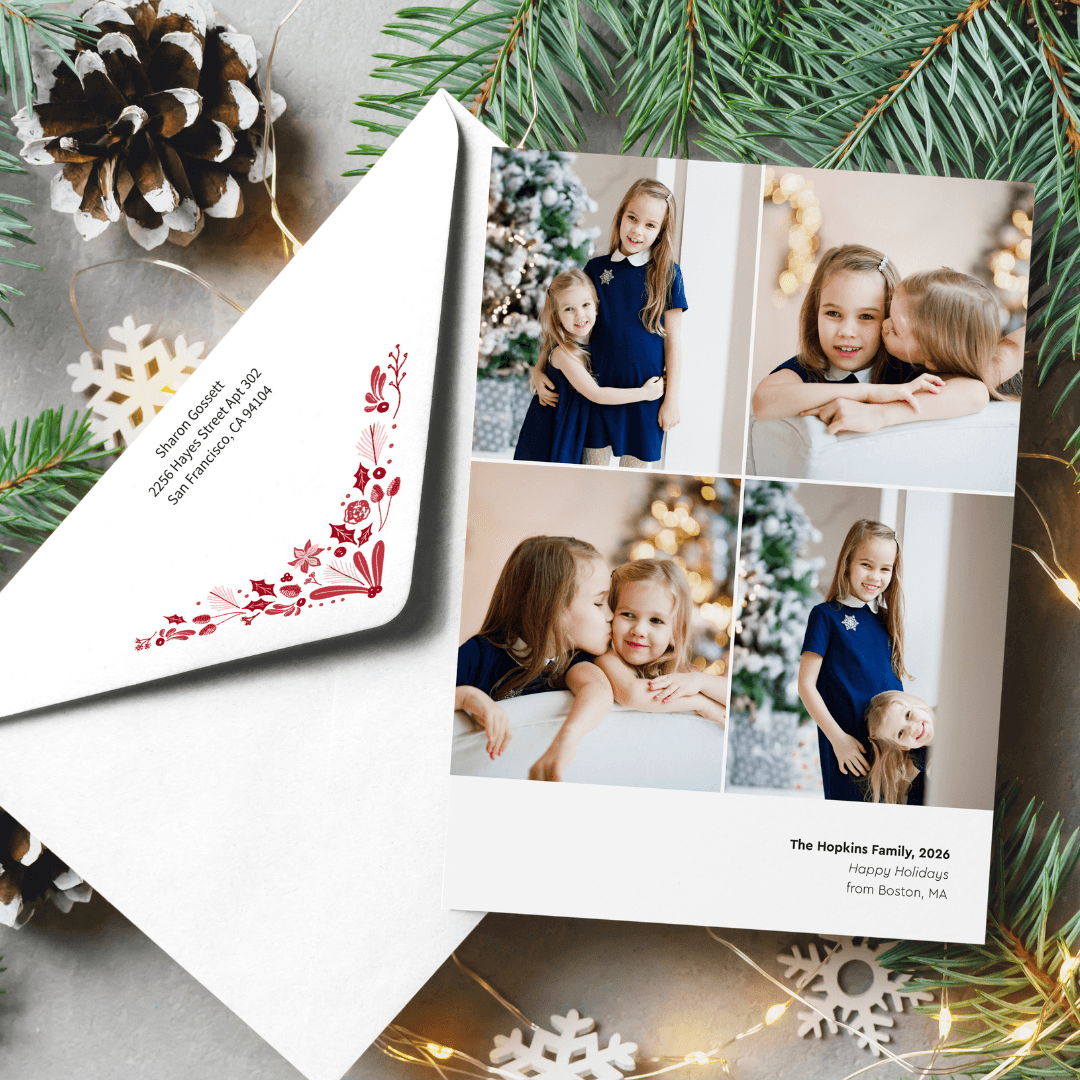 Printed graduation and newborn announcement cards by Paper Culture