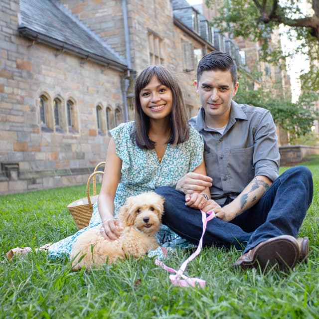 photo taken by a professional photographer during a free photography mini session