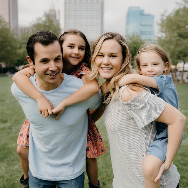 photo taken by a professional photographer during a free photography mini session