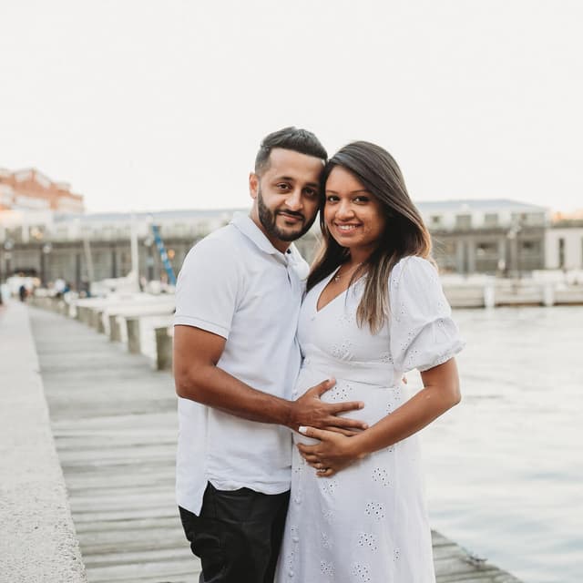 photo taken by a professional photographer during a free photography mini session