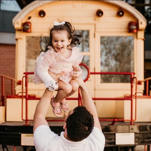 photo taken by a professional photographer during a free photography mini session
