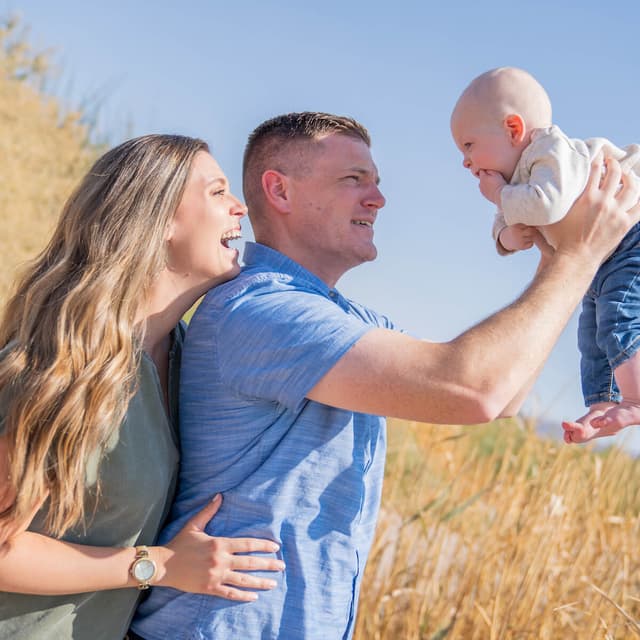 photo taken by a professional photographer during a free photography mini session