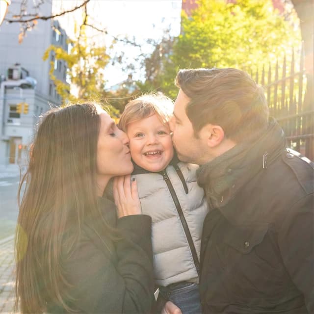 photo taken by a professional photographer during a free photography mini session