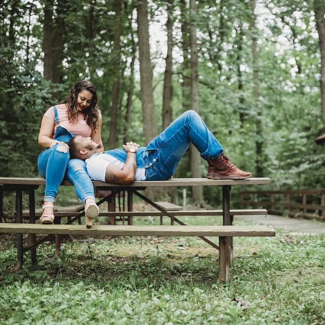 photo taken by a professional photographer during a free photography mini session