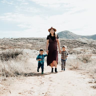 photo taken by a professional photographer during a free photography mini session