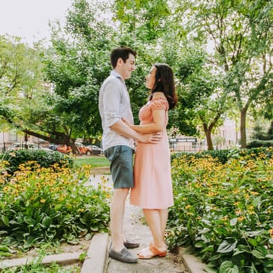 photo taken by a professional photographer during a free photography mini session