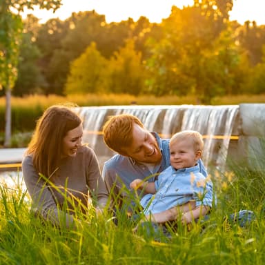 photo taken by a professional photographer during a free photography mini session