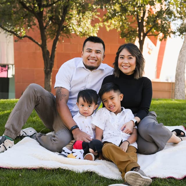 photo taken by a professional photographer during a free photography mini session