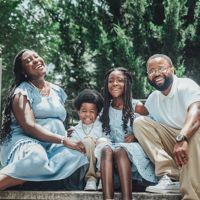photo taken by a professional photographer during a free photography mini session