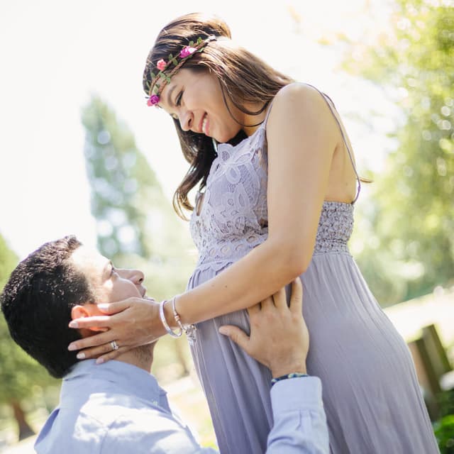 photo taken by a professional photographer during a free photography mini session