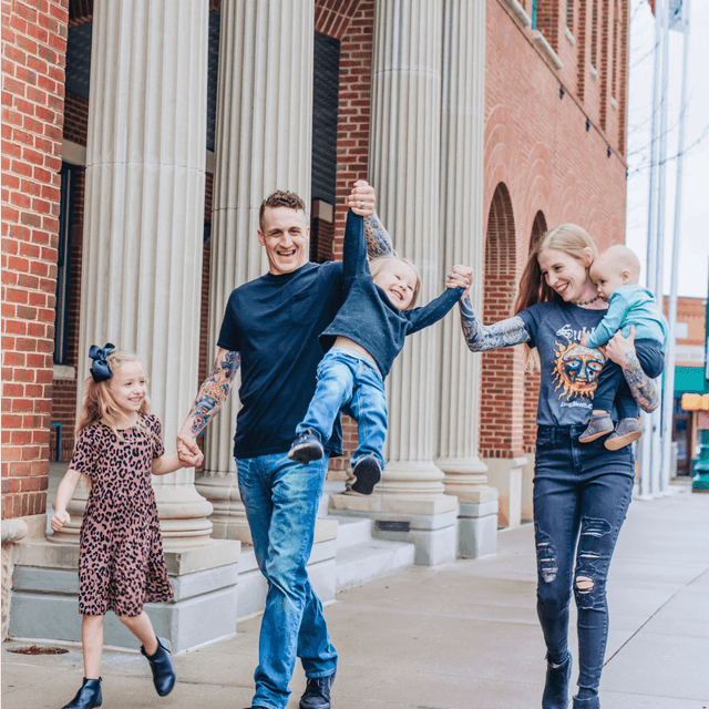 photo taken by a professional photographer during a free photography mini session