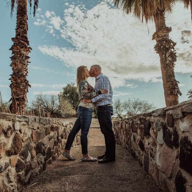 photo taken by a professional photographer during a free photography mini session