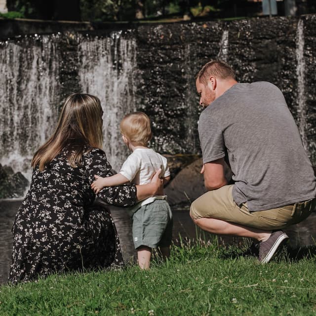 photo taken by a professional photographer during a free photography mini session