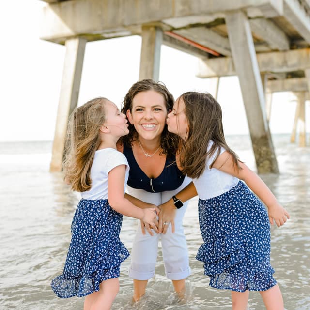 photo taken by a professional photographer during a free photography mini session