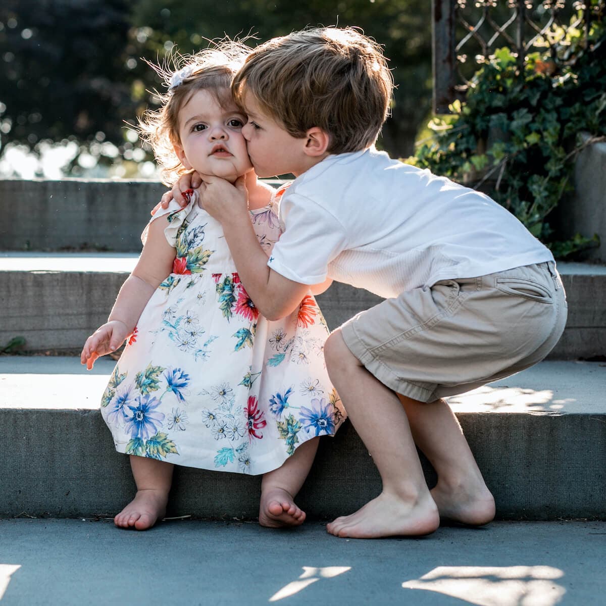 photo taken by a professional photographer during a free photography mini session