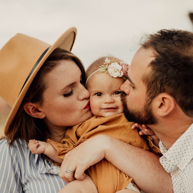 photo taken by a professional photographer during a free photography mini session