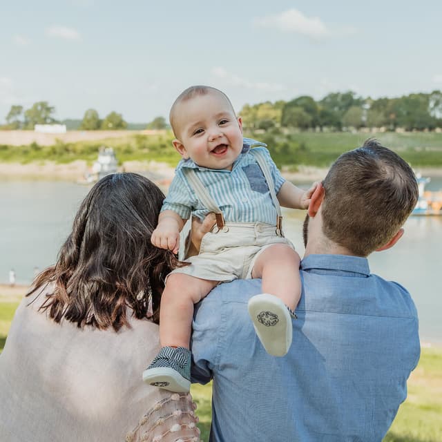 photo taken by a professional photographer during a free photography mini session