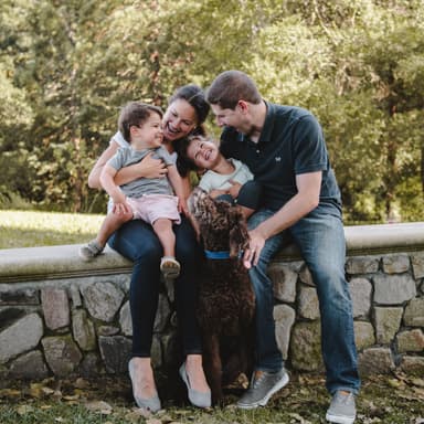 photo taken by a professional photographer during a free photography mini session