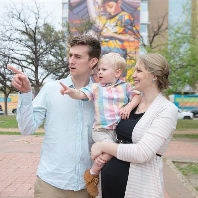 photo taken by a professional photographer during a free photography mini session