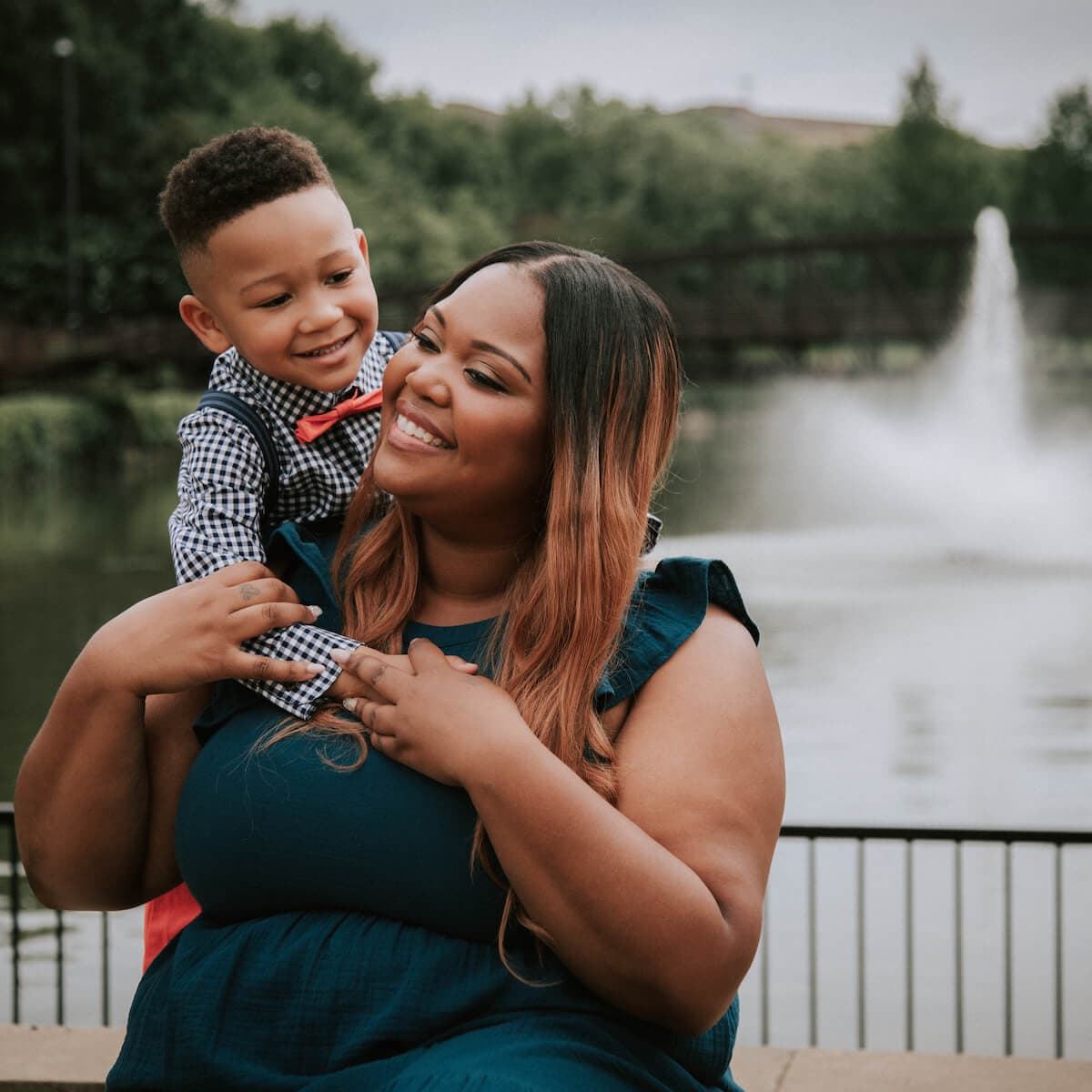 photo taken by a professional photographer during a free photography mini session