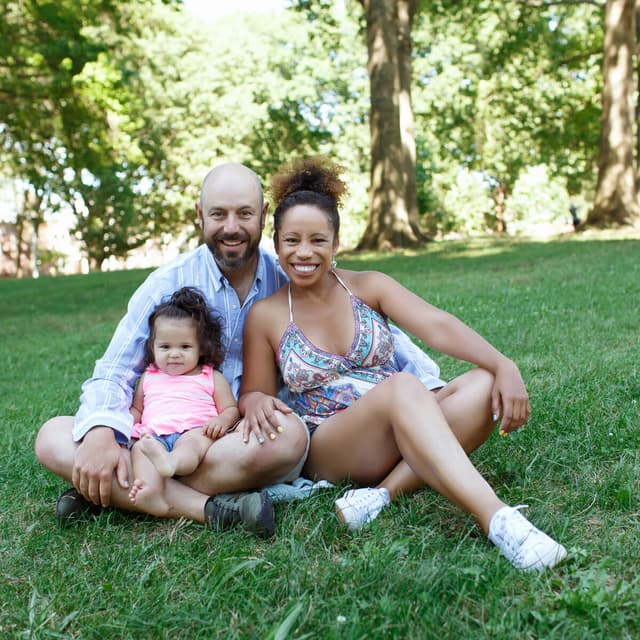 photo taken by a professional photographer during a free photography mini session