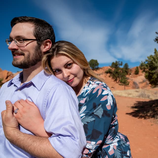 photo taken by a professional photographer during a free photography mini session