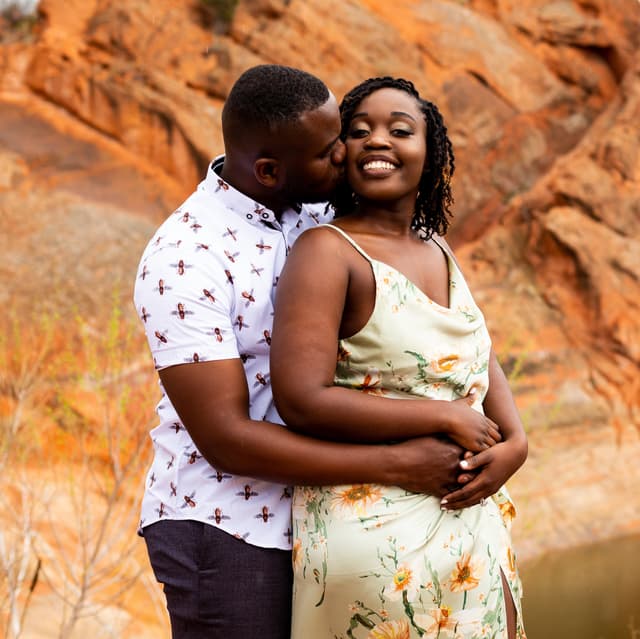 photo taken by a professional photographer during a free photography mini session