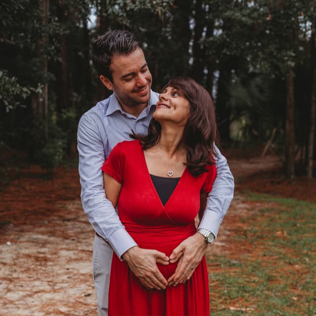 photo taken by a professional photographer during a free photography mini session