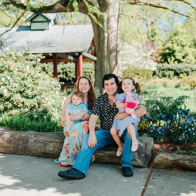 photo taken by a professional photographer during a free photography mini session