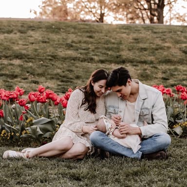 photo taken by a professional photographer during a free photography mini session