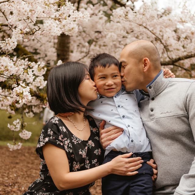 photo taken by a professional photographer during a free photography mini session