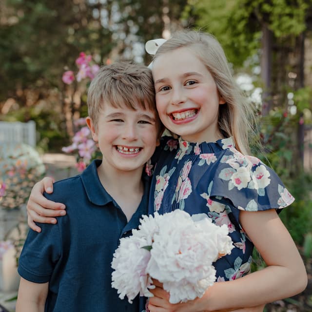photo taken by a professional photographer during a free photography mini session