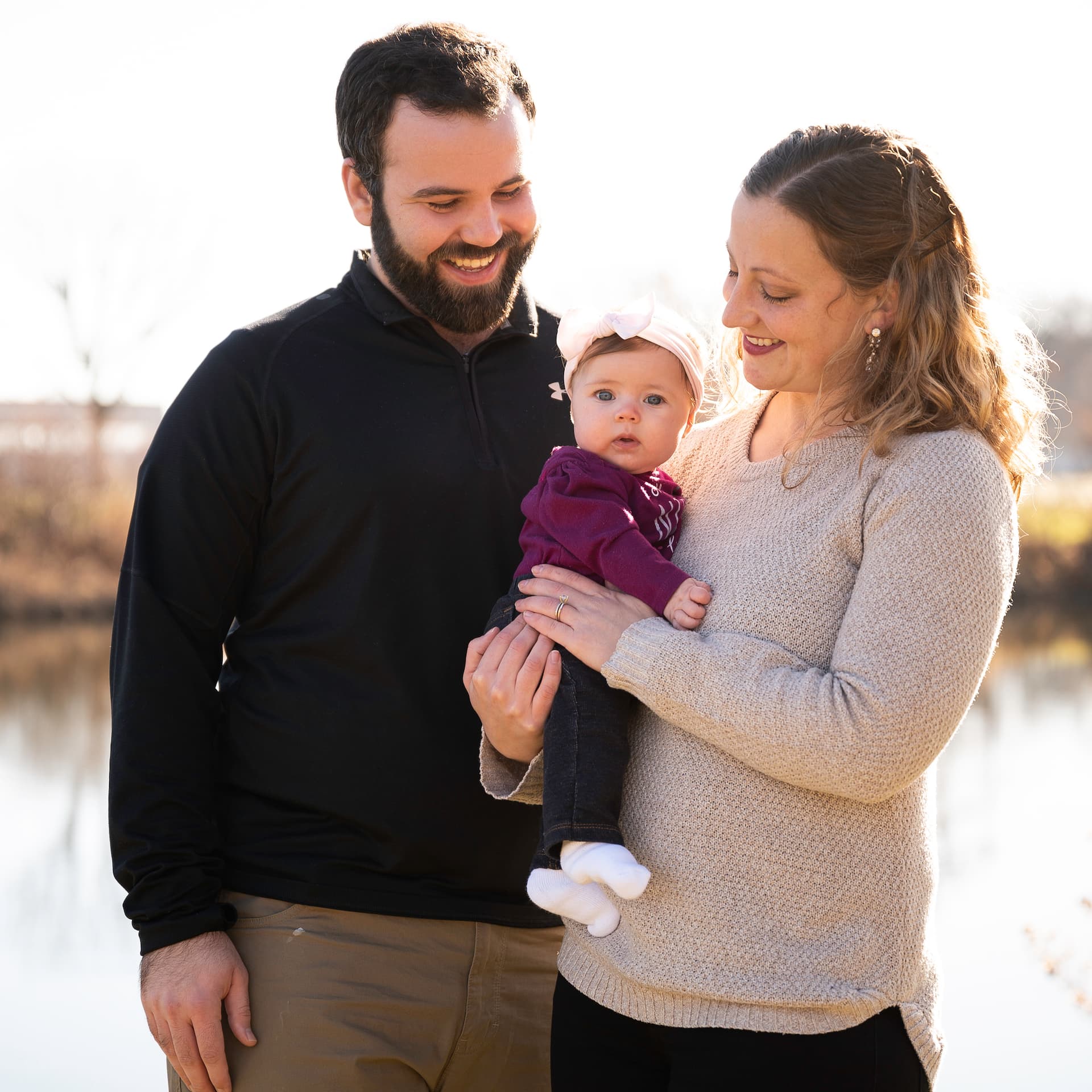 photo taken by a professional photographer during a free photography mini session