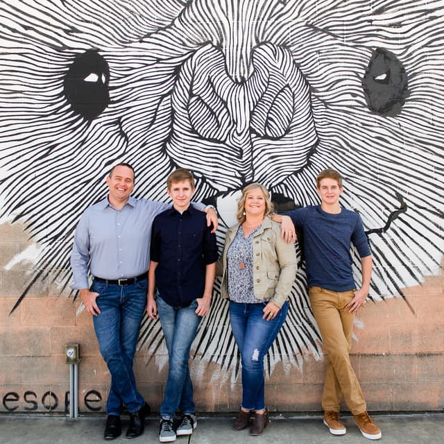 photo taken by a professional photographer during a free photography mini session