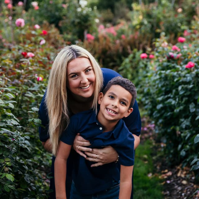photo taken by a professional photographer during a free photography mini session