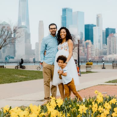 photo taken by a professional photographer during a free photography mini session