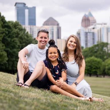 photo taken by a professional photographer during a free photography mini session