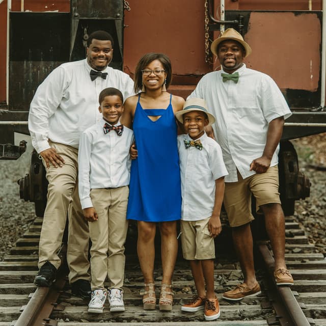 photo taken by a professional photographer during a free photography mini session