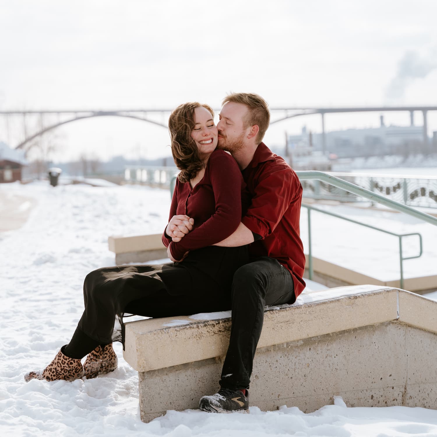 photo taken by a professional photographer during a free photography mini session