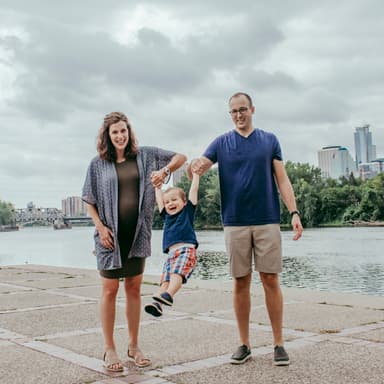 photo taken by a professional photographer during a free photography mini session