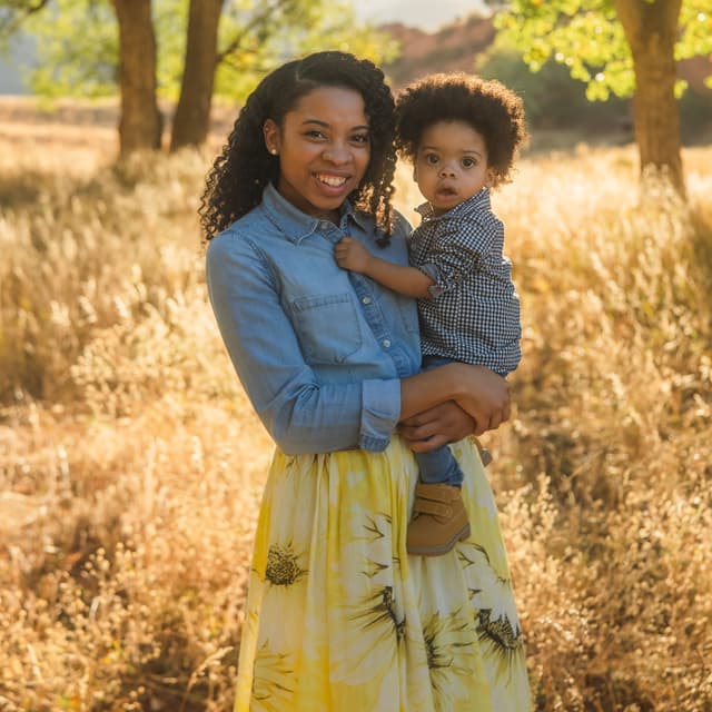 photo taken by a professional photographer during a free photography mini session