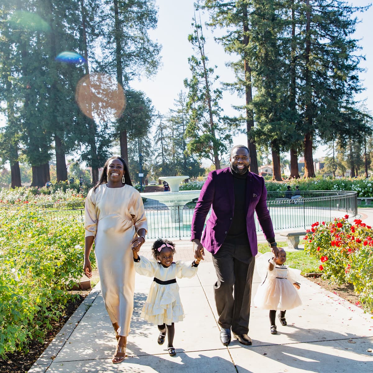 photo taken by a professional photographer during a free photography mini session