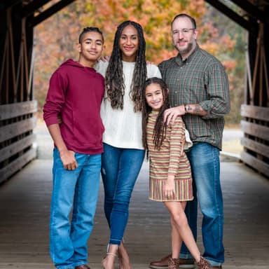 photo taken by a professional photographer during a free photography mini session