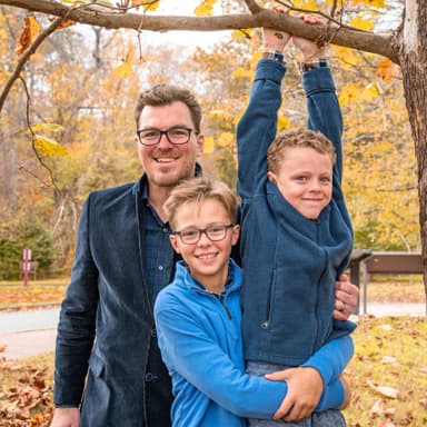 photo taken by a professional photographer during a free photography mini session