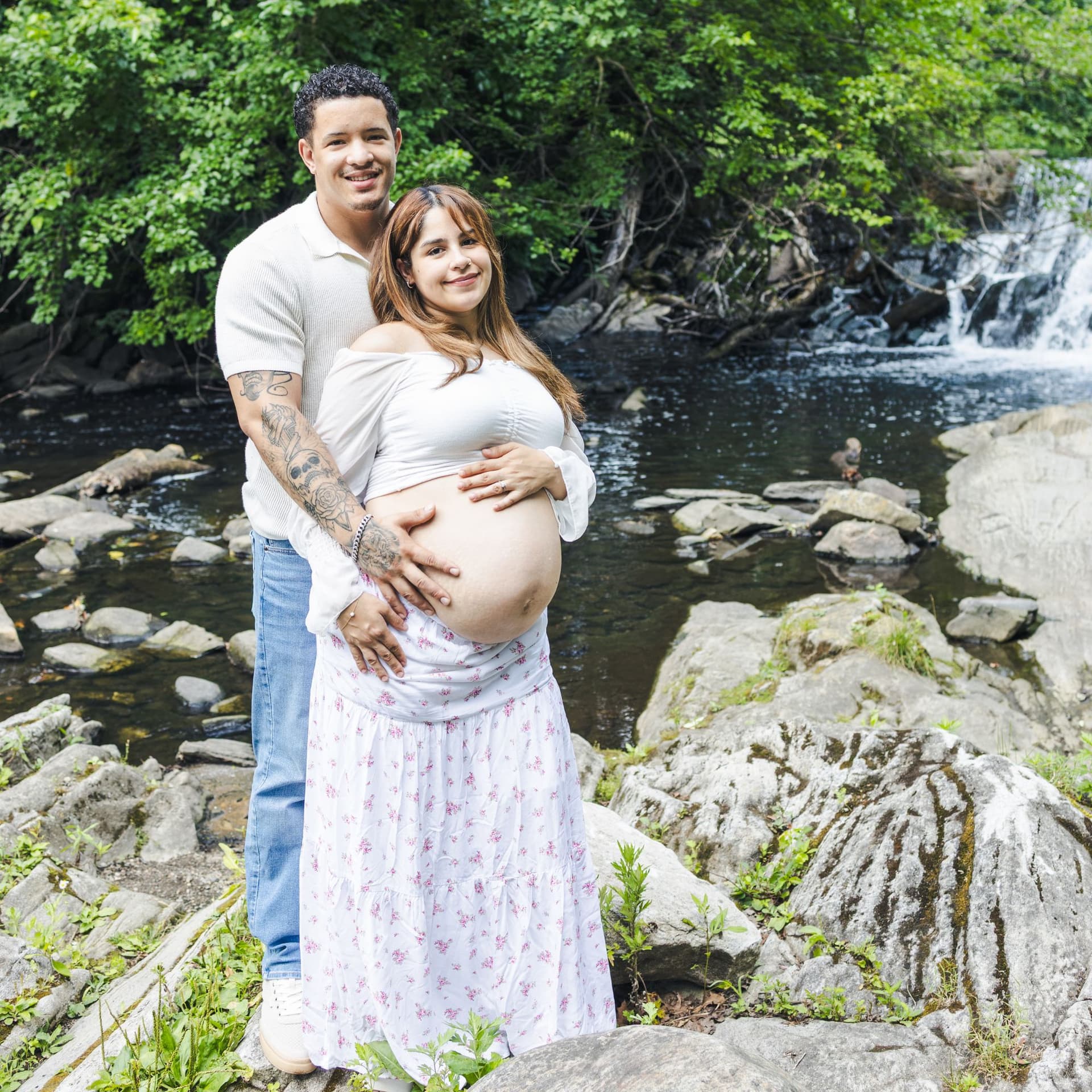 photo taken by a professional photographer during a free photography mini session