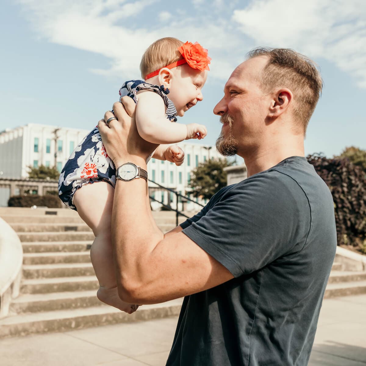 photo taken by a professional photographer during a free photography mini session