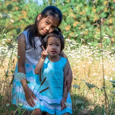 photo taken by a professional photographer during a free photography mini session