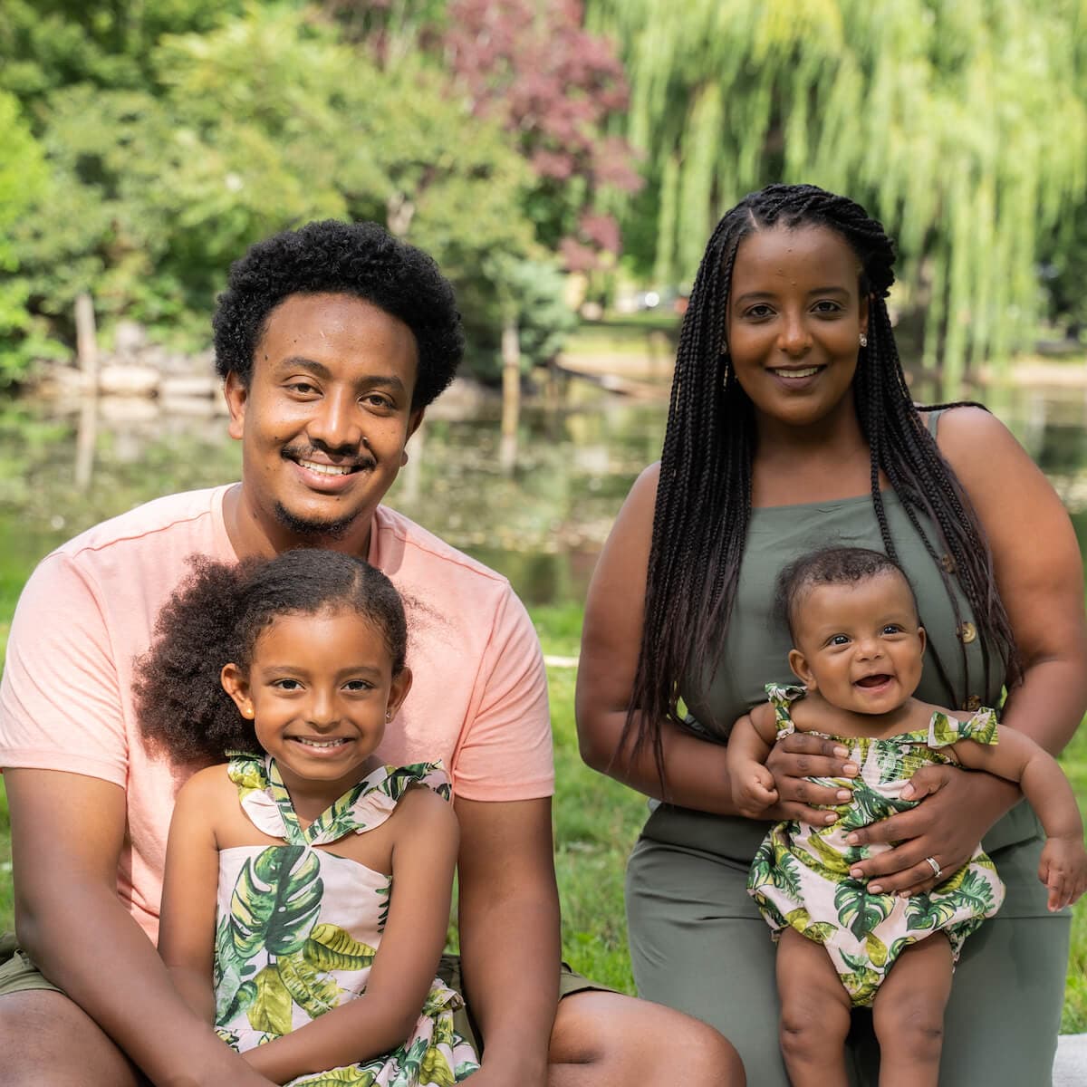 photo taken by a professional photographer during a free photography mini session