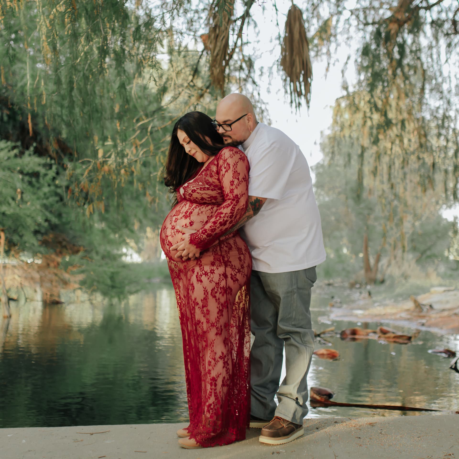 photo taken by a professional photographer during a free photography mini session