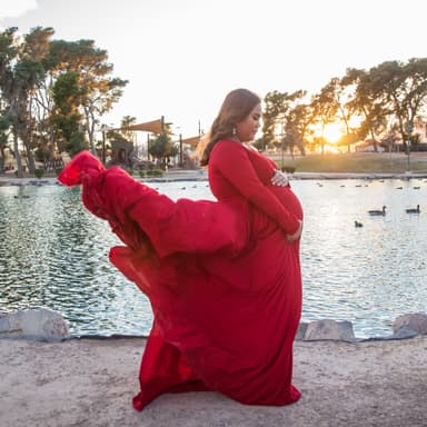 photo taken by a professional photographer during a free photography mini session